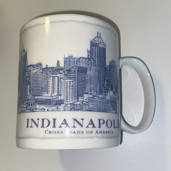 STARBUCKS 2006 Architectural Series City Mug City Of Indianapolis 18oz - Picture 1 of 4